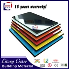 exterior wall cladding B1 level fire resistant aluminum composite panel