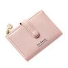 Guangzhou Factory Fashionable Ladies Short Wallet Women's Wallet With Card Holder