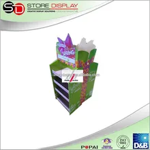 Full Size Pallet Display for Nike Shoes/Corrugated Cardboard Display Stand for WWS