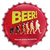 Classic metal bottle cap beer tin sign high quality metal sign