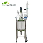 High quality 30l lined jacketed glass reactor