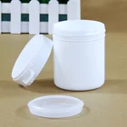 pp plastic pet food can with lids plastic round container plastic cans for food screw top