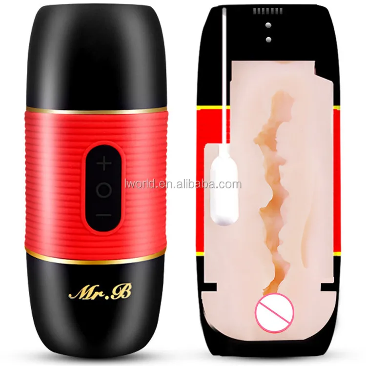 Мужские Мастурбаторы Вагины С Подогревом И Вибрацией