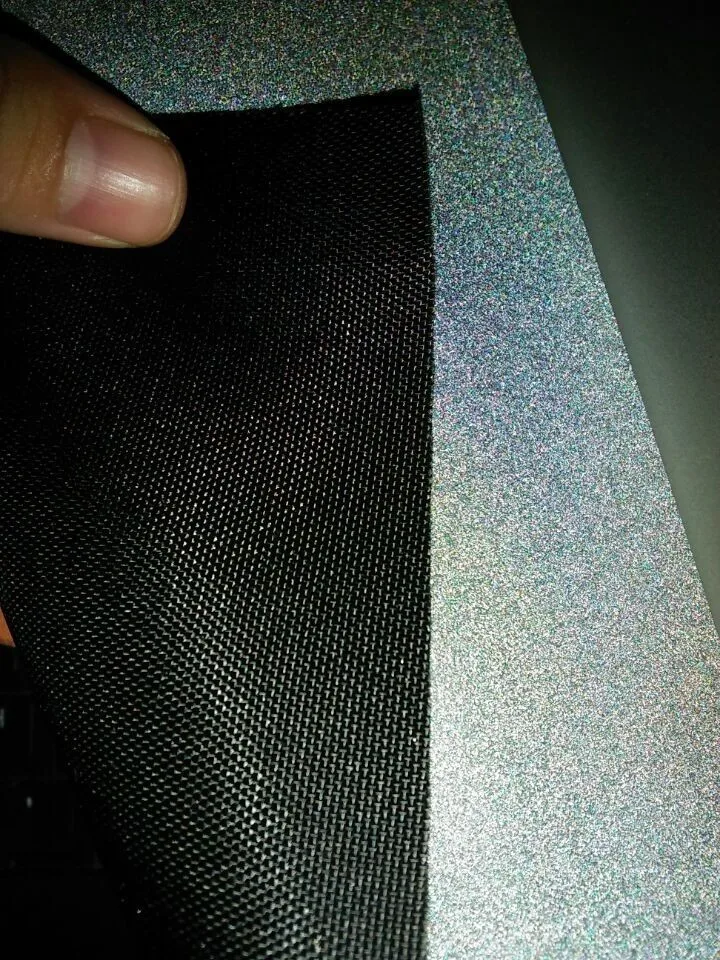 EN471 China Dongguan Wholesale Black 3m Reflective Fabric for Safety Clothes