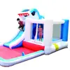 inflatable water slide/ bouncy castle with slide