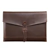 High quality real leather tablet PC case business laptop bag envelope bag