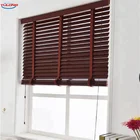 YL classical 50mm High quality horizontal solid wooden Venetian blinds for home and office good curtain