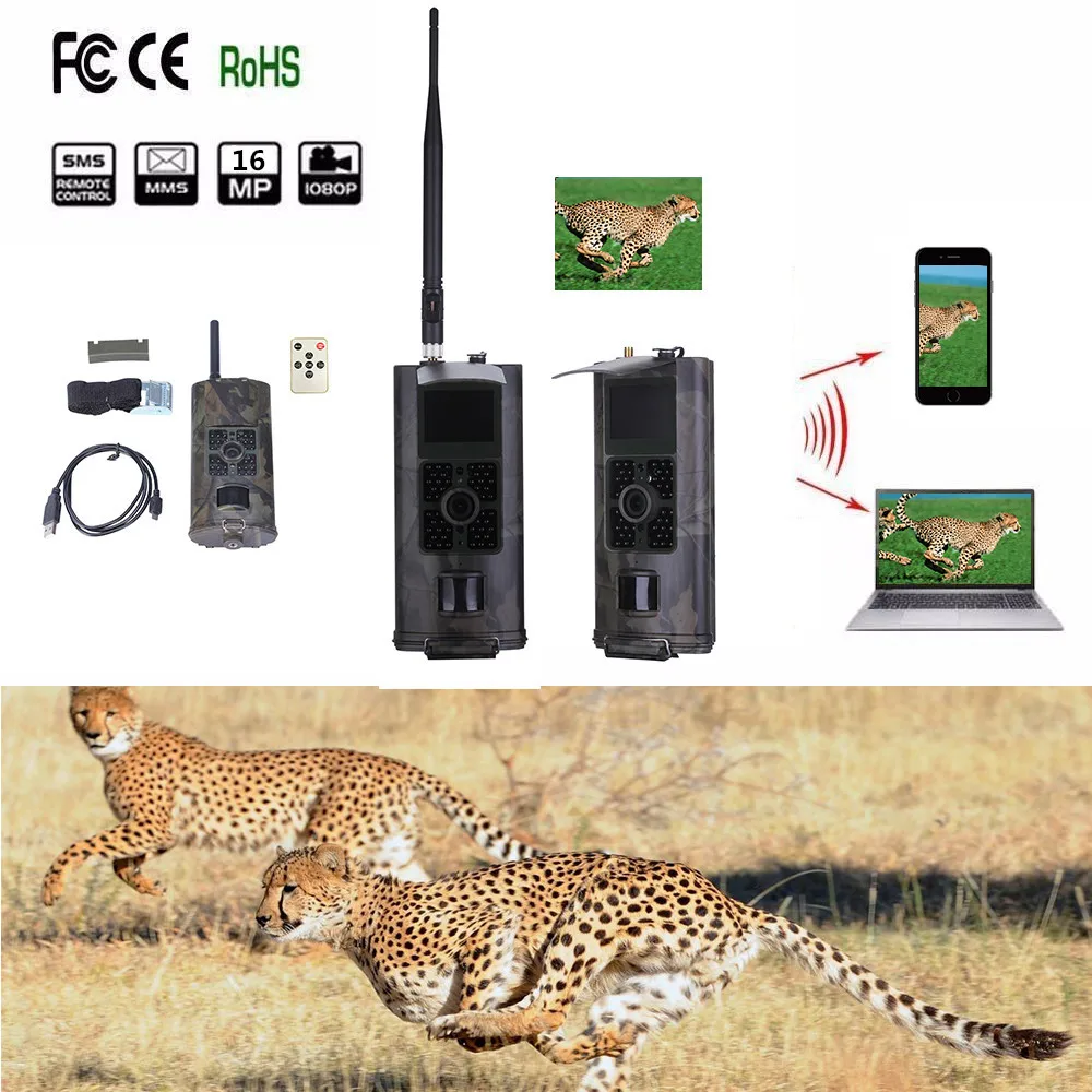 3G Battery operated powered security wireless camera hc700g 16MP 940NM Night Vision IR Scouting photo trap camera for hunt HC (19)