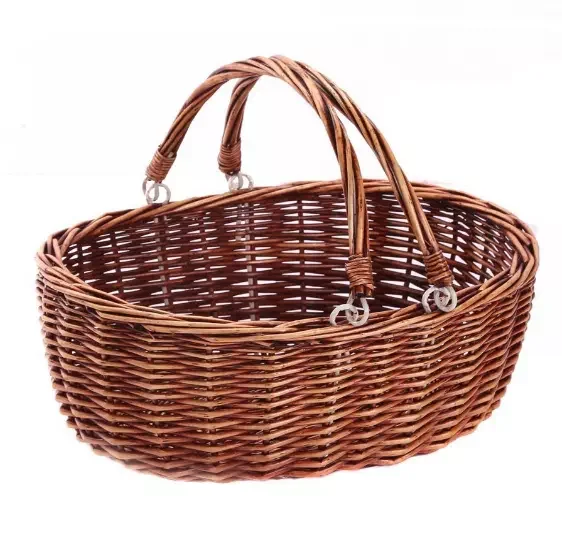 new wicker material storage baskets and willow baskets