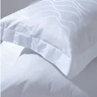 Printed bedding set flat bed sheet duvet cover pillow case 100% egyptian cotton 300tc 60*60s