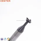 customized solid carbide dovetail cutter/cnc freza bits/ hrc 55 TiN coating dovetail milling tool