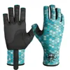 Custom best sea saltwater fishing gloves for uv sun ultraviolet-proof hand protection