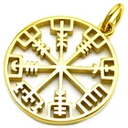Viking Compass Amulet Pendant Men Necklace As Gift
