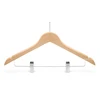 /product-detail/assessed-supplier-lindon-metal-ring-hotel-furniture-accessories-coat-pants-clothes-hotel-anti-theft-wooden-hanger-with-clips-62008102164.html