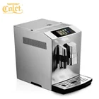 Silver&Black Stainless Steel Housing one touch cappuccino best milk foam expresso coffee maker