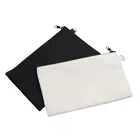 promotional cotton blank wholesale pouch cosmetic bag private label