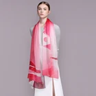 embroidery muslim shawl clip tie bandana drool bibs