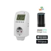 Plug socket thermostat with timer Intelligent heating control, works with Amazon Alexa, Google Assistant, IFTTT