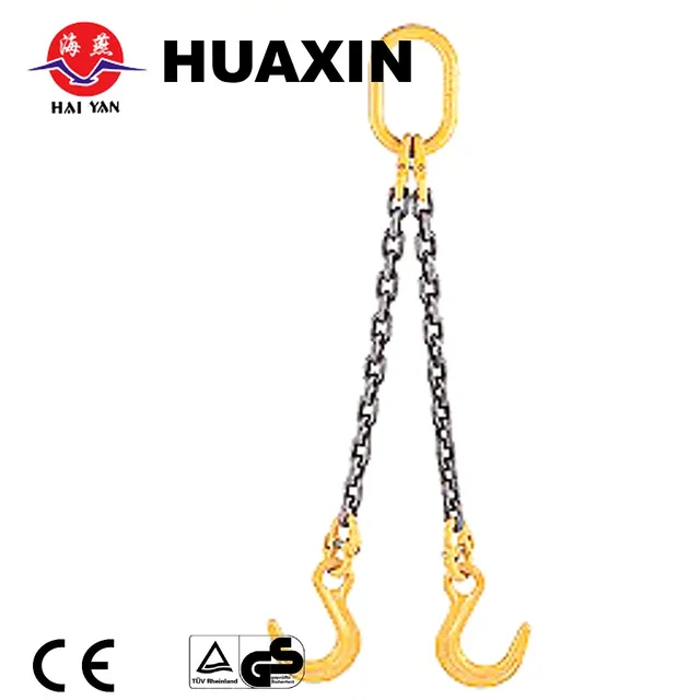 rigging chain slings single chain sling with master link and