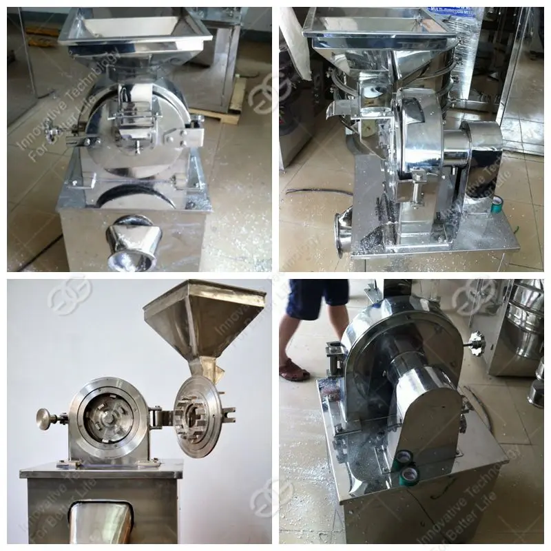 Popular Industrial Sugar Grinding Salt Spices Powder Milling Tea Crushing Biscuits Grinder Machine