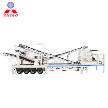Mobile iron ore cone crushing and screening plant manufacturer for sale price
