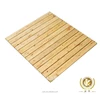 China cheap solid cedar swimming pool floor mat, anti slip bath mat