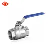 1000WOG1/4-4 inch 2PC Stainless Steel CF8 CF8M SS304 SS316 Ball Valve Threaded Ends