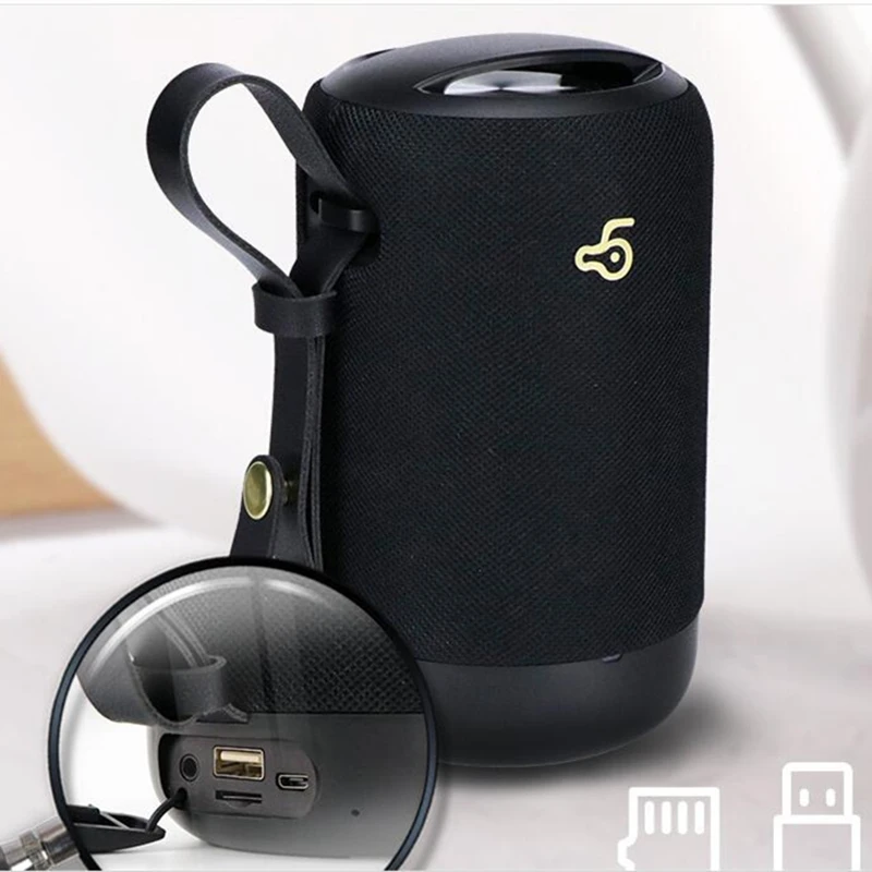 2019 promotional outdoor bluetooth speaker waterproof FM USB wireless bluetooth speaker - ANKUX.COM