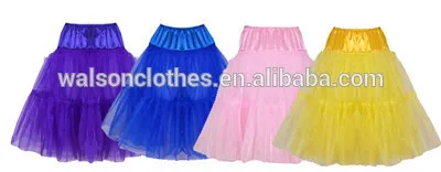 Retro Underskirt 26" 50 Tutu Skirt Rockabilly Wedding Petticoat Fancy Net Dress