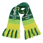 Foobal Fan Accessories Soccer Custom Made Football Scarf Knitting Design Your Own Soccer Scarf