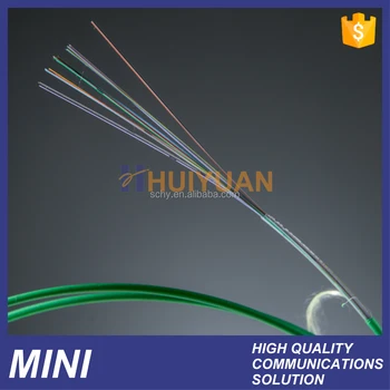 huiyuan ftth indoor duct abf air blown 4 core fiber optic cable