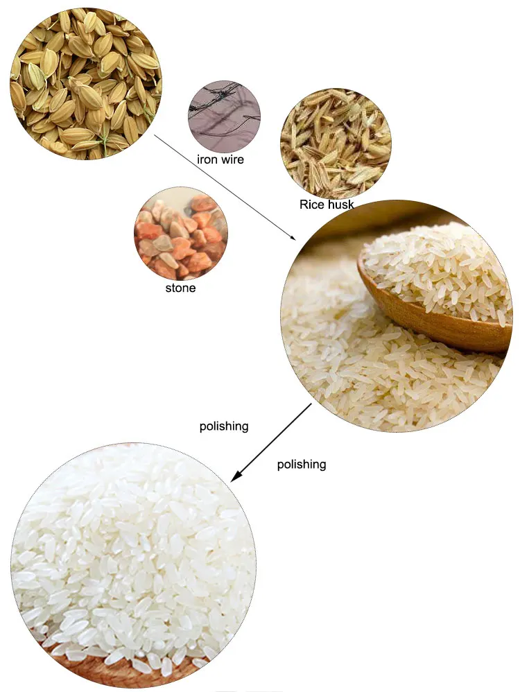 Rice Mill Machine Rice Milling Machine Complete Set Combined Commercial Grain Grinder Rice Maize Mill Machinery details