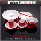 Luxury customized 100% melamine make your own dinnerware