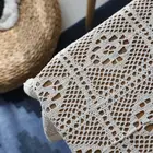Handmade Crochet Vintage Lace Design Cotton Table cloth