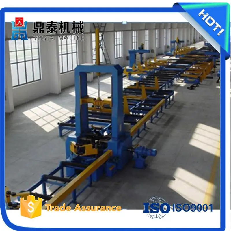 Gantry h beam assembly machine, Auto H-beam production line