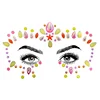 Assorted Makeup Style Custom decorative crystal face gem stickers