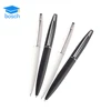 Black metal rubber finish ball pen latex coated metal pen for promotion corporate gift