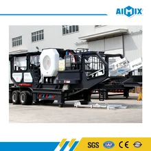 Good quality mobile crushing and screening plant price