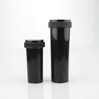 19 dram 60 Dram Pop Top Vial Gold And Translucent Color Plastic Pop Top Bottles Medical Canna bis Containers