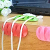 usb cable clip,Colorful silicone rubber rabbit 3M sticker