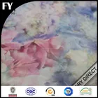 High Quality Custom new design digital printed white silk chiffon fabric