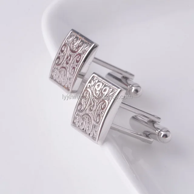 lyjmx4006 exquisite fashion jewelry for men gift square cufflink
