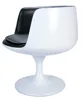 Modern cup shaped design leisure swivel Fiberglass Coffee cup chair
