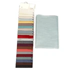 Shoes High Quality Woven Plain Polyester Wholesale Price 100% Linen Look Fabric