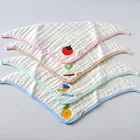 Organic cotton wholesale blank baby bibs