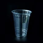 10oz 300ml disposable plastic pet grape juice cup