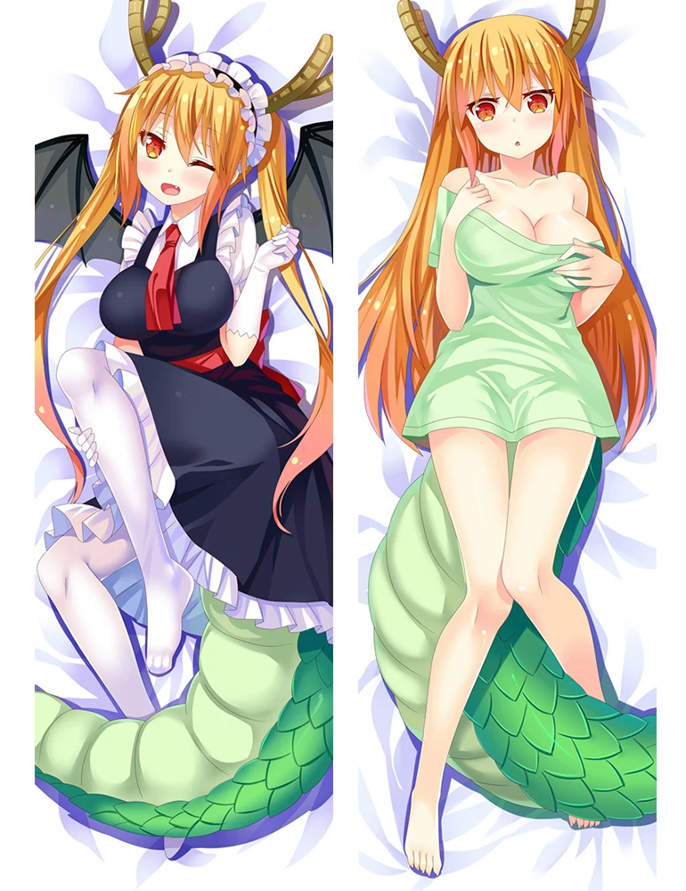 73045 Kobayashi-san Chi no Maid Dragon Cute Kamui Hugging Body Pillow Case Cover