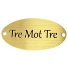 Custom Fashion Embossed Aluminum bag badge label copper Metal Sign