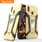 High Quality tpu pc kickstand shockproof mobile case for huawei p20 lite phone cover