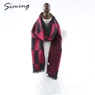 Good quality wholesale cheap custom made winter plaid fashion designer square scarf silk shawl women